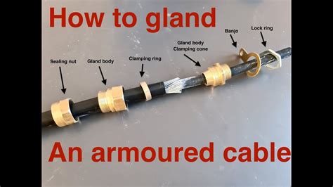 electrical power box armor|how to use armored electrical cable.